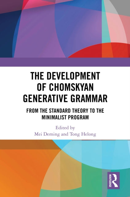 Book cover of: Development of Chomskyan Generative Grammar. By: Mei Deming