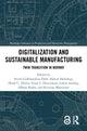 Book cover of: Digitalization and Sustainable Manufacturing. By: Sverre Gulbrandsen-Dahl