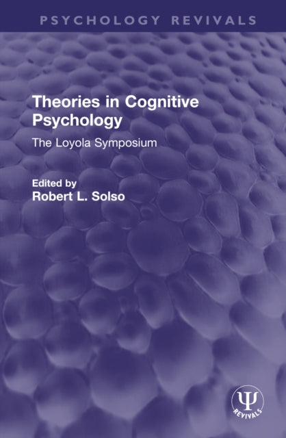 Book cover of: Theories in Cognitive Psychology