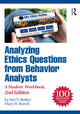 Book cover of: Analyzing Ethics Questions from Behavior Analysts