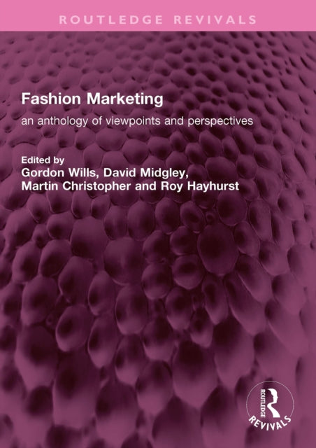 Book cover of: Fashion Marketing