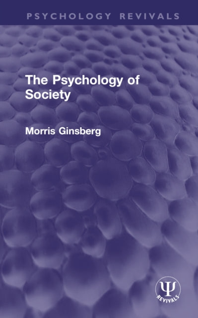 Book cover of: Psychology of Society