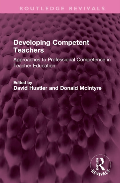 Book cover of: Developing Competent Teachers