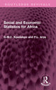 Book cover of: Social and Economic Statistics for Africa