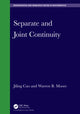 Book cover of: Separate and Joint Continuity. By: Jiling Cao