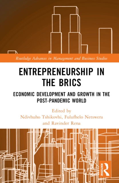 Book cover of: Entrepreneurship in the BRICS. By: Ndivhuho Tshikovhi