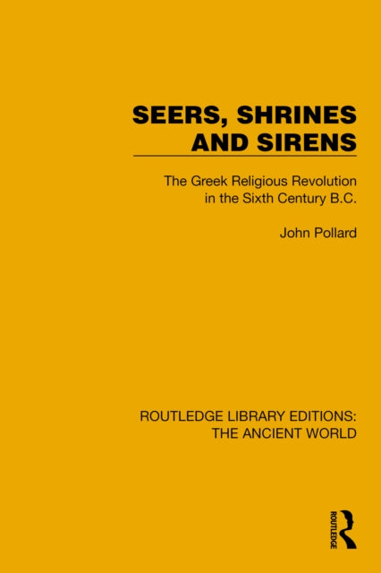 Book cover of: Seers, Shrines and Sirens