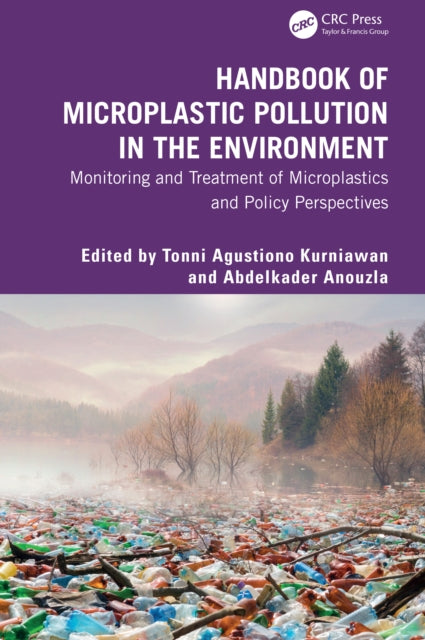 Book cover of: Handbook of Microplastic Pollution in the Environment. By: Tonni Kurniawan