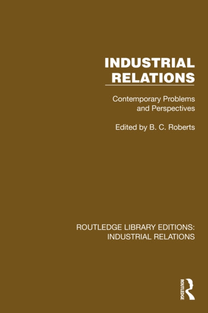 Book cover of: Industrial Relations