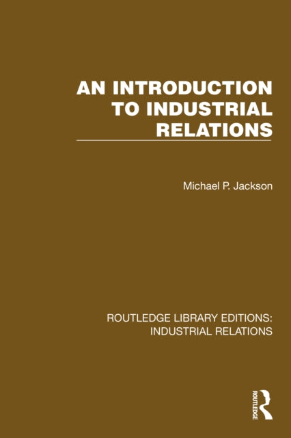 Book cover of: Introduction to Industrial Relations