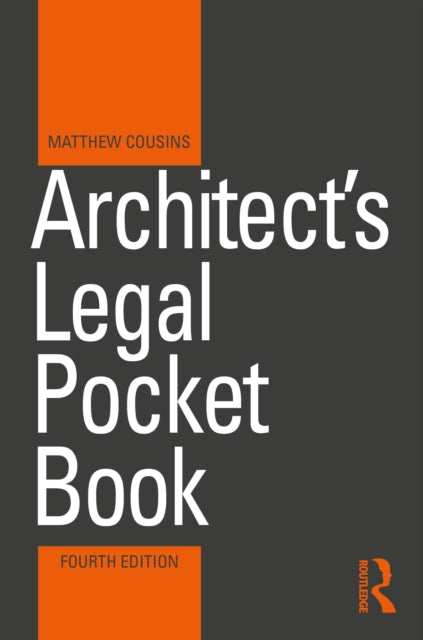 Book cover of: Architect's Legal Pocket Book