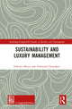 Book cover of: Sustainability and Luxury Management