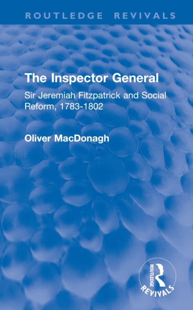 Book cover of: Inspector General. By: Oliver MacDonagh