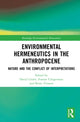 Book cover of: Environmental Hermeneutics in the Anthropocene