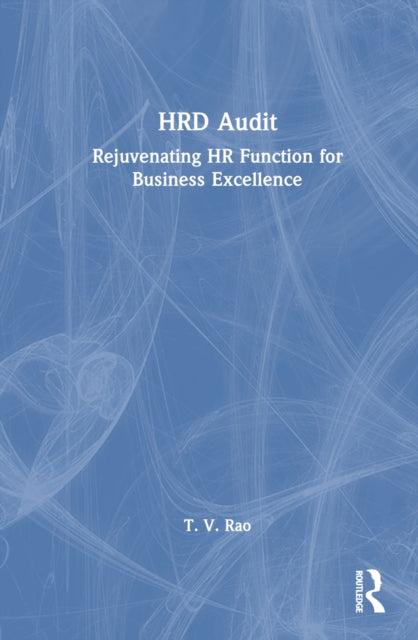 Book cover of: HRD Audit. By: T. V. Rao