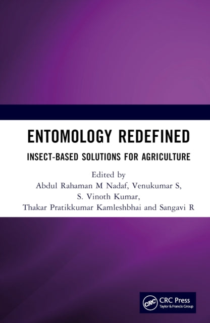 Book cover of: Entomology Redefined. By: Abdul Rahaman M Nadaf