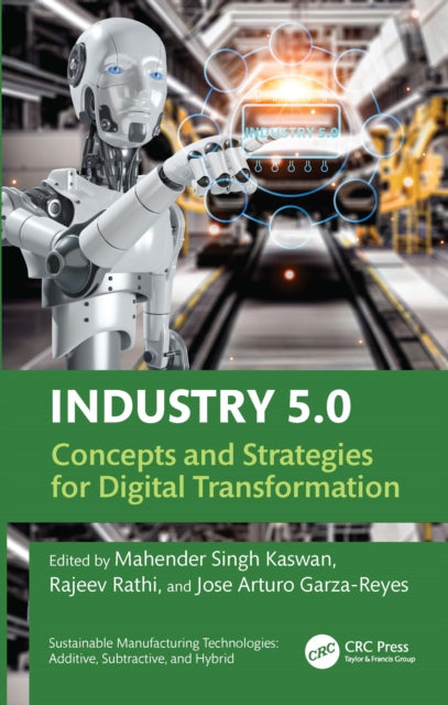 Book cover of: Industry 5.0. By: Mahender Singh Kaswan