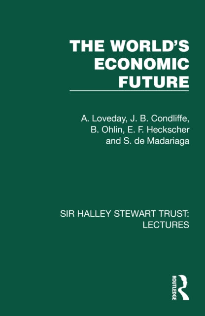Book cover of: World's Economic Future. By: A. Loveday