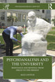 Book cover of: Psychoanalysis and the University. By: Max Cavitch