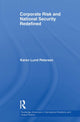 Book cover of: Corporate Risk and National Security Redefined. By: Karen Lund Petersen