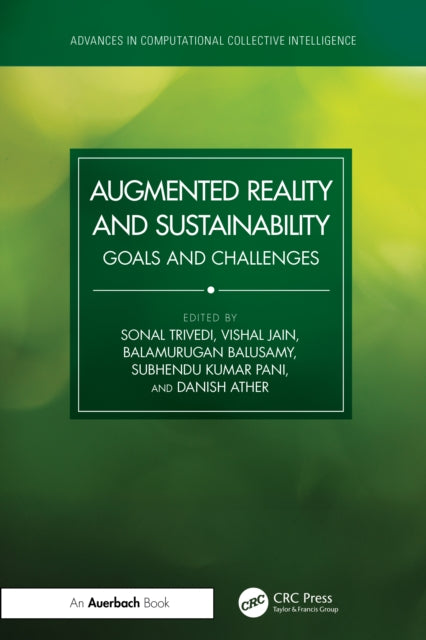 Book cover of: Augmented Reality and Sustainability