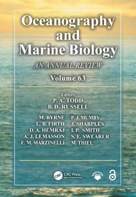 Book cover of: Oceanography and Marine Biology