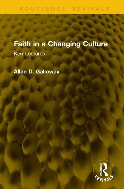 Book cover of: Faith in a Changing Culture