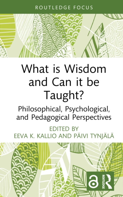 Book cover of: What is Wisdom and Can it be Taught?