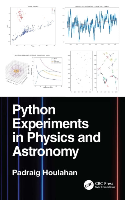 Book cover of: Python Experiments in Physics and Astronomy. By: Padraig Houlahan