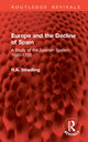 Book cover of: Europe and the Decline of Spain. By: R. A. Stradling