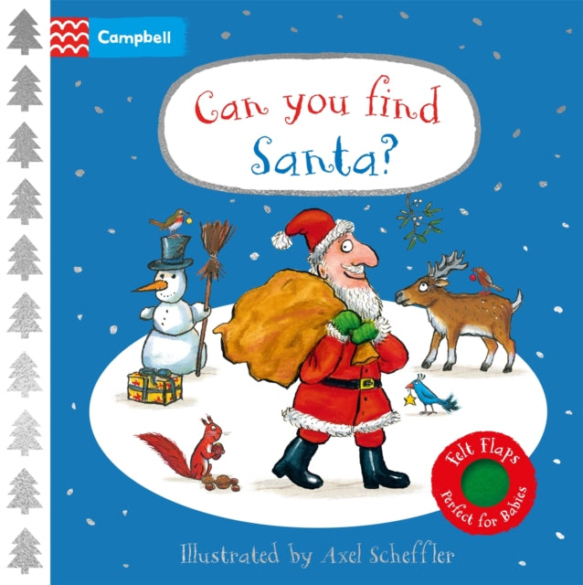 Book cover of: Can You Find Santa?. By: CAMPBELL BOOKS