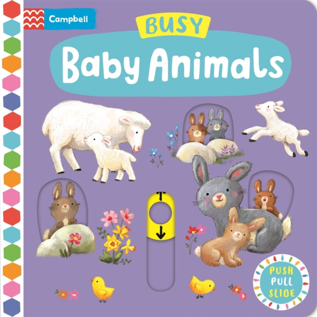 Book cover of: Busy Baby Animals. By: Campbell Books
