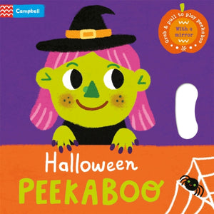 Halloween Peekaboo, With grab-and-pull pages and a mirror