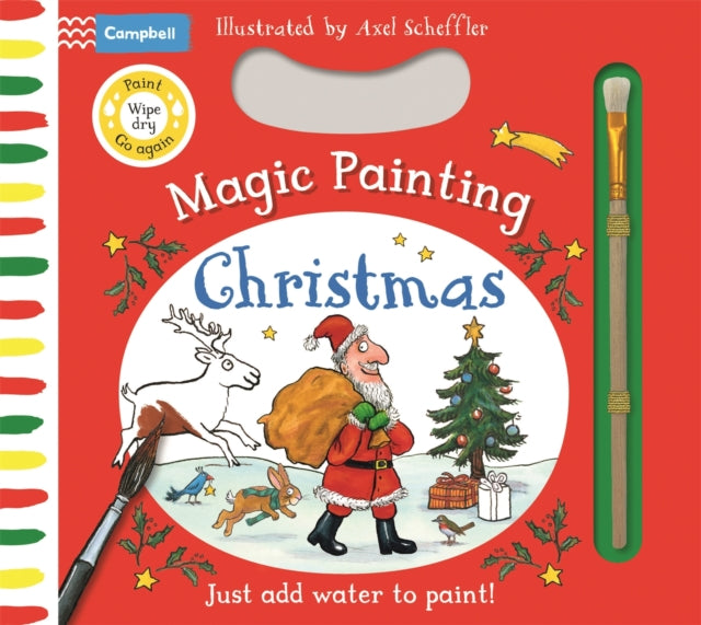 Christmas Magic Painting, Just add water to paint!
