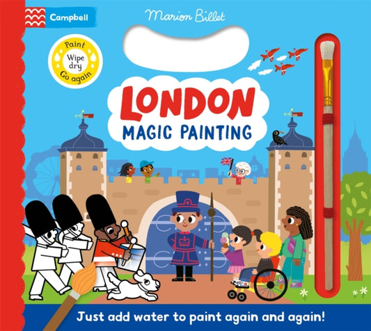 London Magic Painting, Just add water for mess-free fun! 9781035055784 Marion Billet