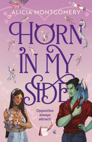 Horn in My Side, A new sweet and spicy, enemies-to-lovers monster romance perfect for fans of TUSK LOVE!