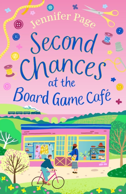 Book cover of: Second Chances at the Board Game Cafe. By: Jennifer Page