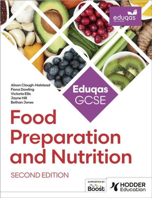 Eduqas GCSE Food Preparation and Nutrition Second Edition 9781036006587 Alison Clough-Halstead