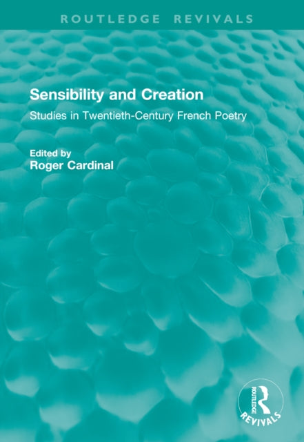 Book cover of: Sensibility and Creation
