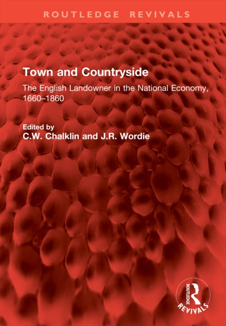 Book cover of: Town and Countryside. By: C. W. Chalklin