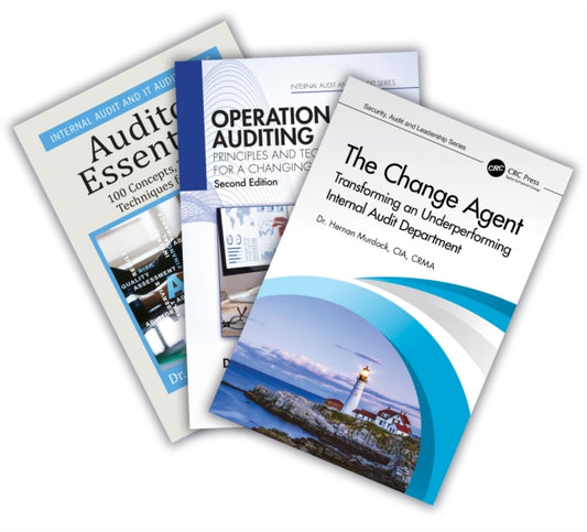 Book cover of: Change Agent, Auditor Essentials, and Operational Auditing Three-Book Set