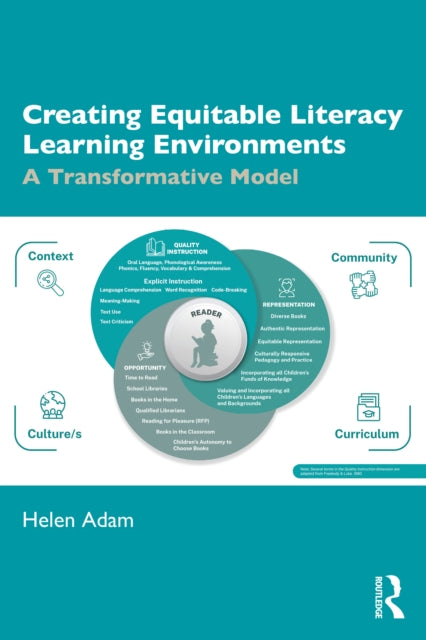 Book cover of: Creating Equitable Literacy Learning Environments