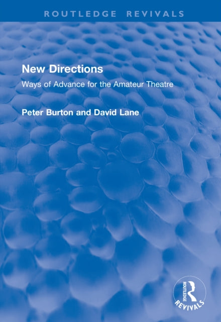 Book cover of: New Directions. By: Peter Burton