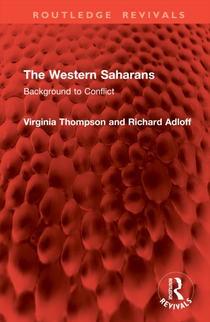 Book cover of: Western Saharans