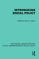 Book cover of: Introducing Social Policy