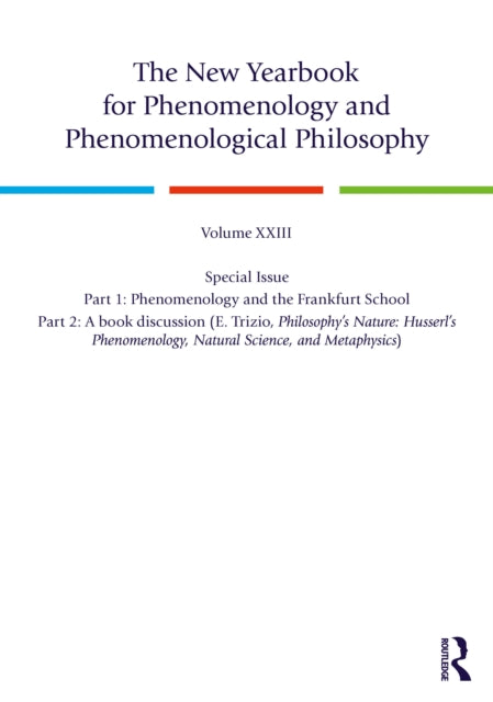 Book cover of: New Yearbook for Phenomenology and Phenomenological Philosophy