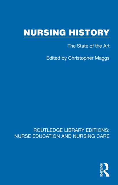 Book cover of: Nursing History