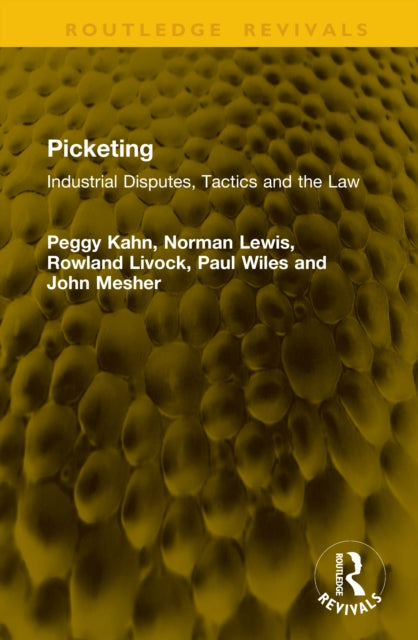 Book cover of: Picketing