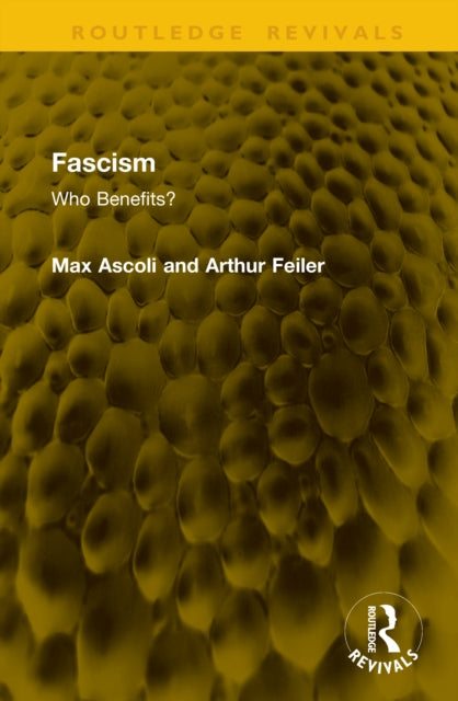 Book cover of: Fascism