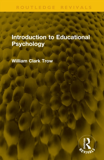Book cover of: Introduction to Educational Psychology